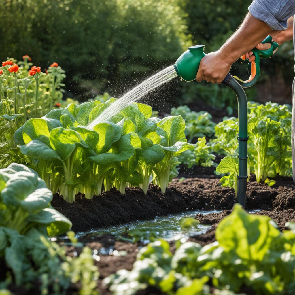 proper watering for vegetable garden proper watering for vegetable garden