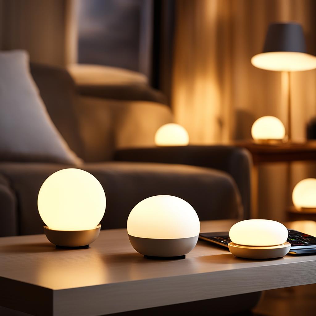 remote-controlled puck lights remote-controlled puck lights