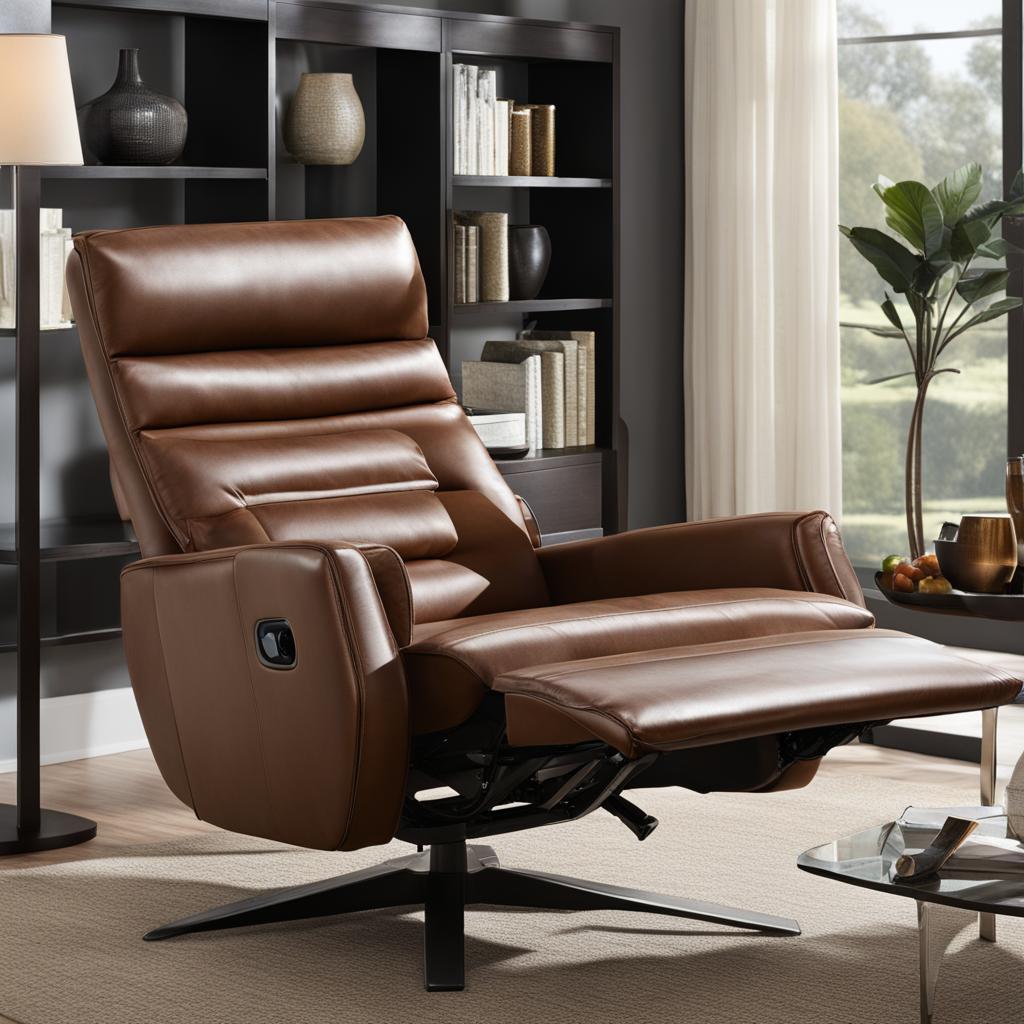 sleek leather recliner sleek leather recliner