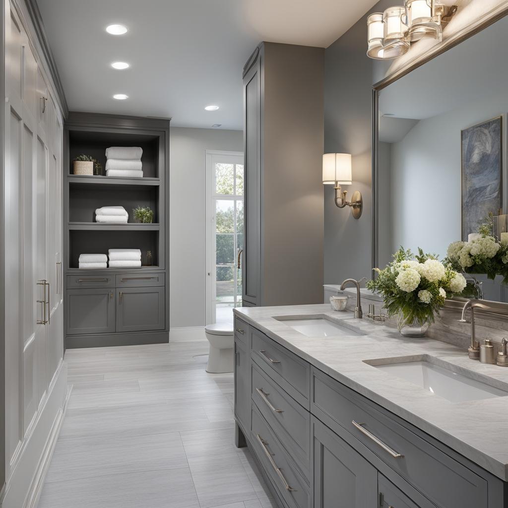 soft gray bathroom cabinets soft gray bathroom cabinets