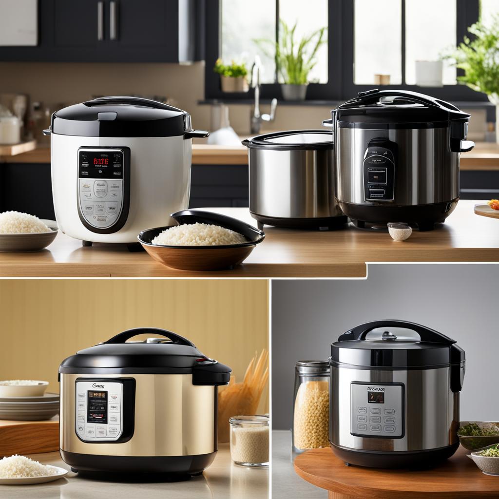 types of rice cookers types of rice cookers