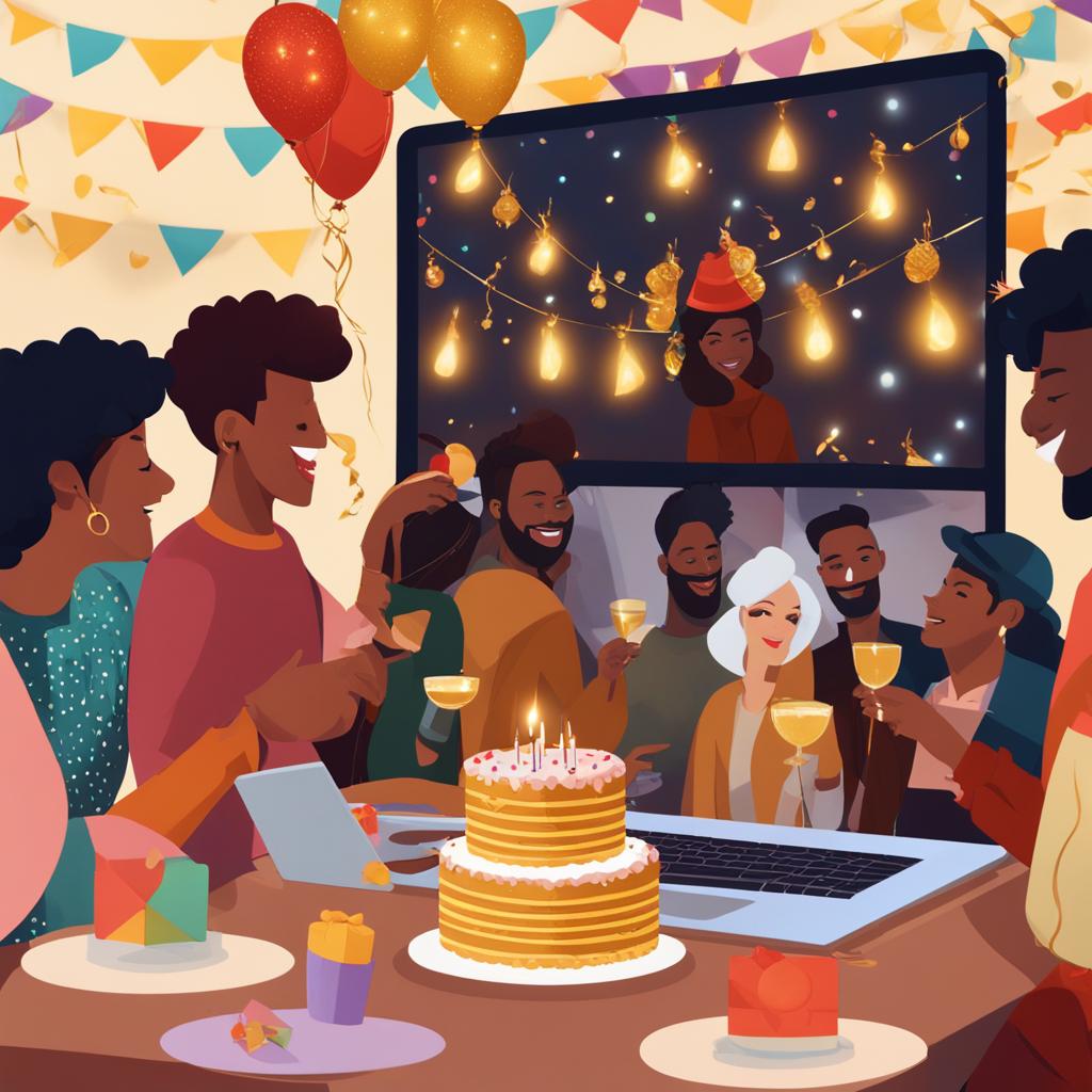 virtual birthday party virtual birthday party