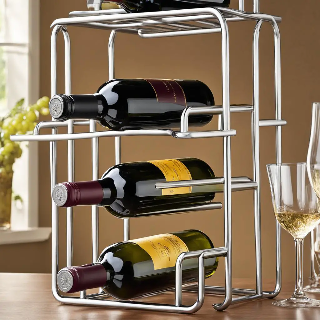 wine rack for refrigerator